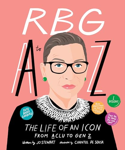 cover image RBG A to Z: The Life of an Icon from ACLU to Gen Z