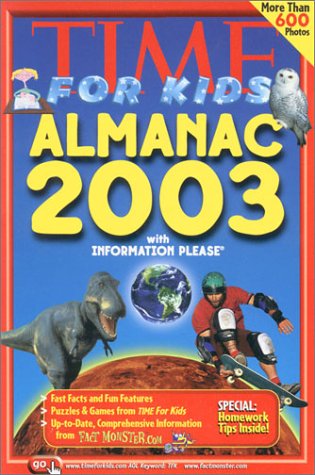 cover image Time for Kids: Almanac 2003