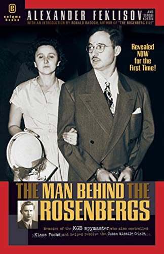 cover image THE MAN BEHIND THE ROSENBERGS