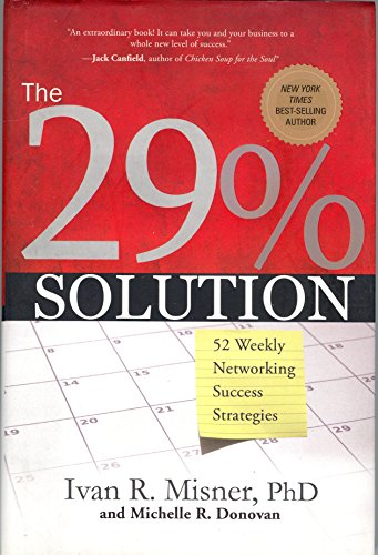 cover image The 29% Solution: 52 Weekly Networking Success Strategies