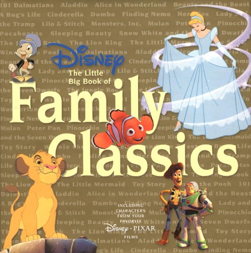 cover image Disney the Little Big Book of Family Classics