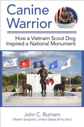 cover image Canine Warrior: How a Vietnam Scout Dog Inspired a National Monument