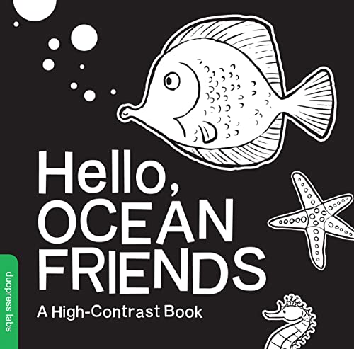 cover image Hello, Ocean Friends: A High-Contrast Book