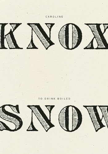 cover image To Drink Boiled Snow