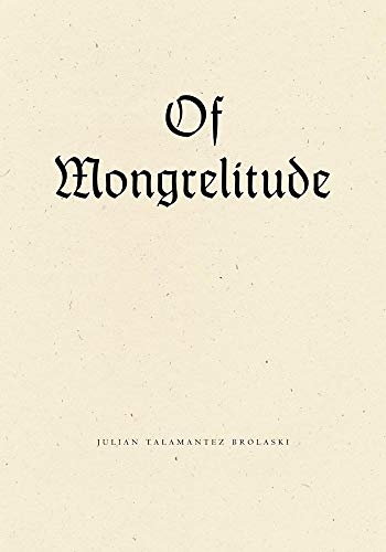 cover image Of Mongrelitude