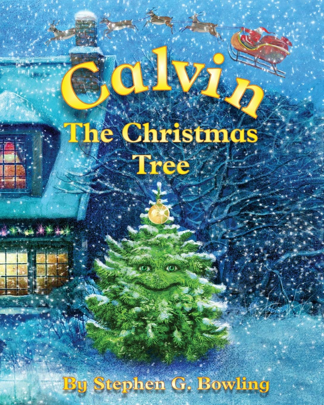cover image Calvin the Christmas Tree
