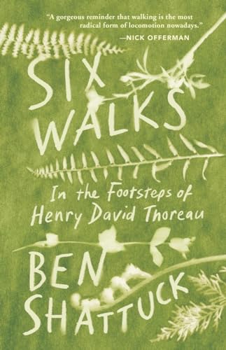 cover image Six Walks: In the Footsteps of Henry David Thoreau