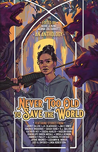cover image Never Too Old to Save the World: A Midlife Calling Anthology