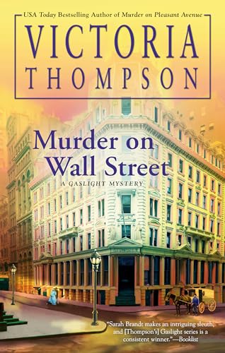 cover image Murder on Wall Street: A Gaslight Mystery