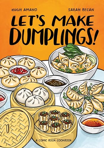 cover image Let’s Make Dumplings!: A Comic Book Cookbook