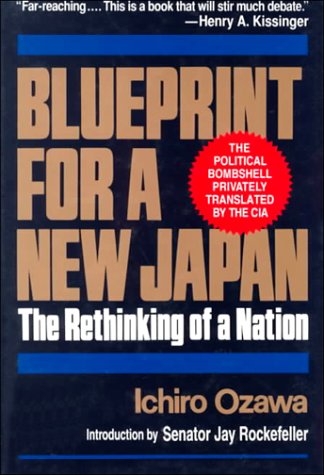 cover image Blueprint for a New Japan: The Rethinking of a Nation