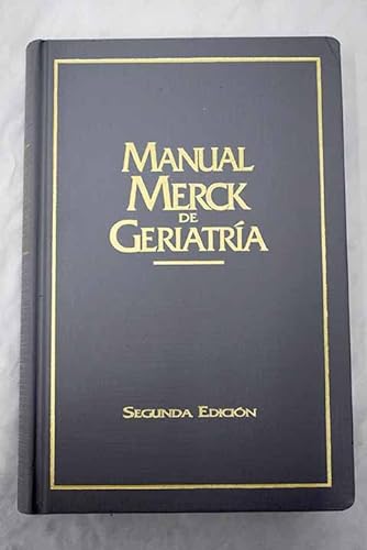 cover image Manual Merck de Geriatria