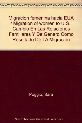 cover image Migracion Femenina Hacia Eua: Cambio en la Relaciones Familiares y de Genero Como Resultado de la Migracion = The Migration of Women to the U.S.