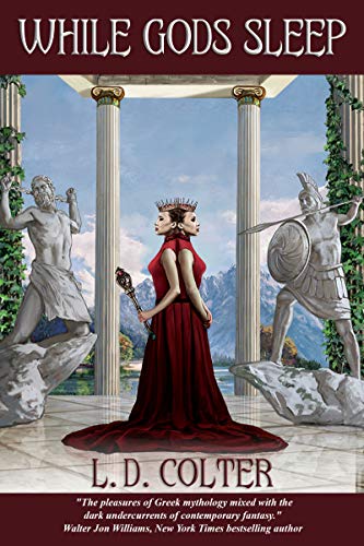 cover image While Gods Sleep