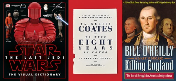 latest best sellers 2018