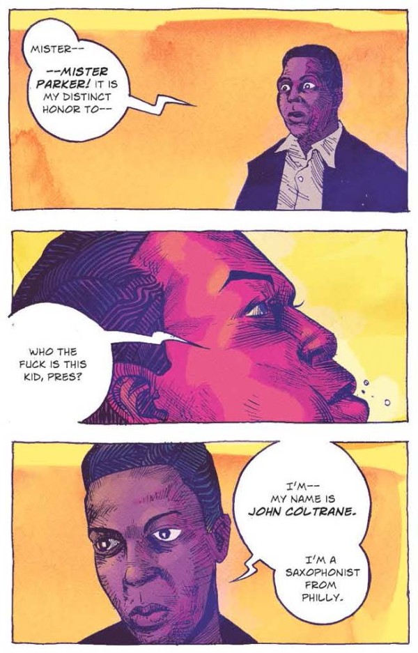 wallpapers Charlie Parker Children's Book panel mania chasin the bird charlie