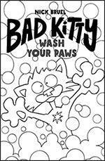 Free 'Bad Kitty' Coloring Book Teaches Readers to Wash Their Paws