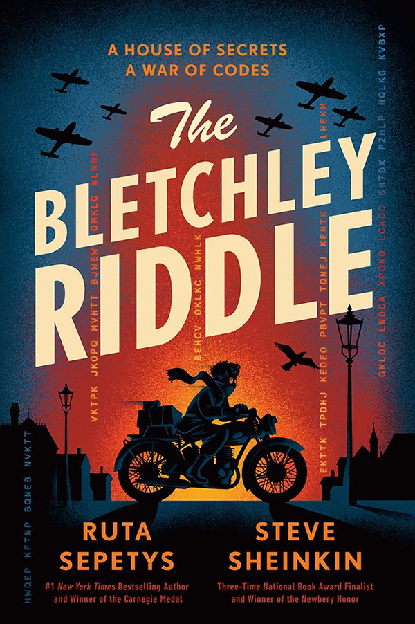 Cover Reveal 'The Bletchley Riddle' by Ruta Sepetys and Steve Sheinkin