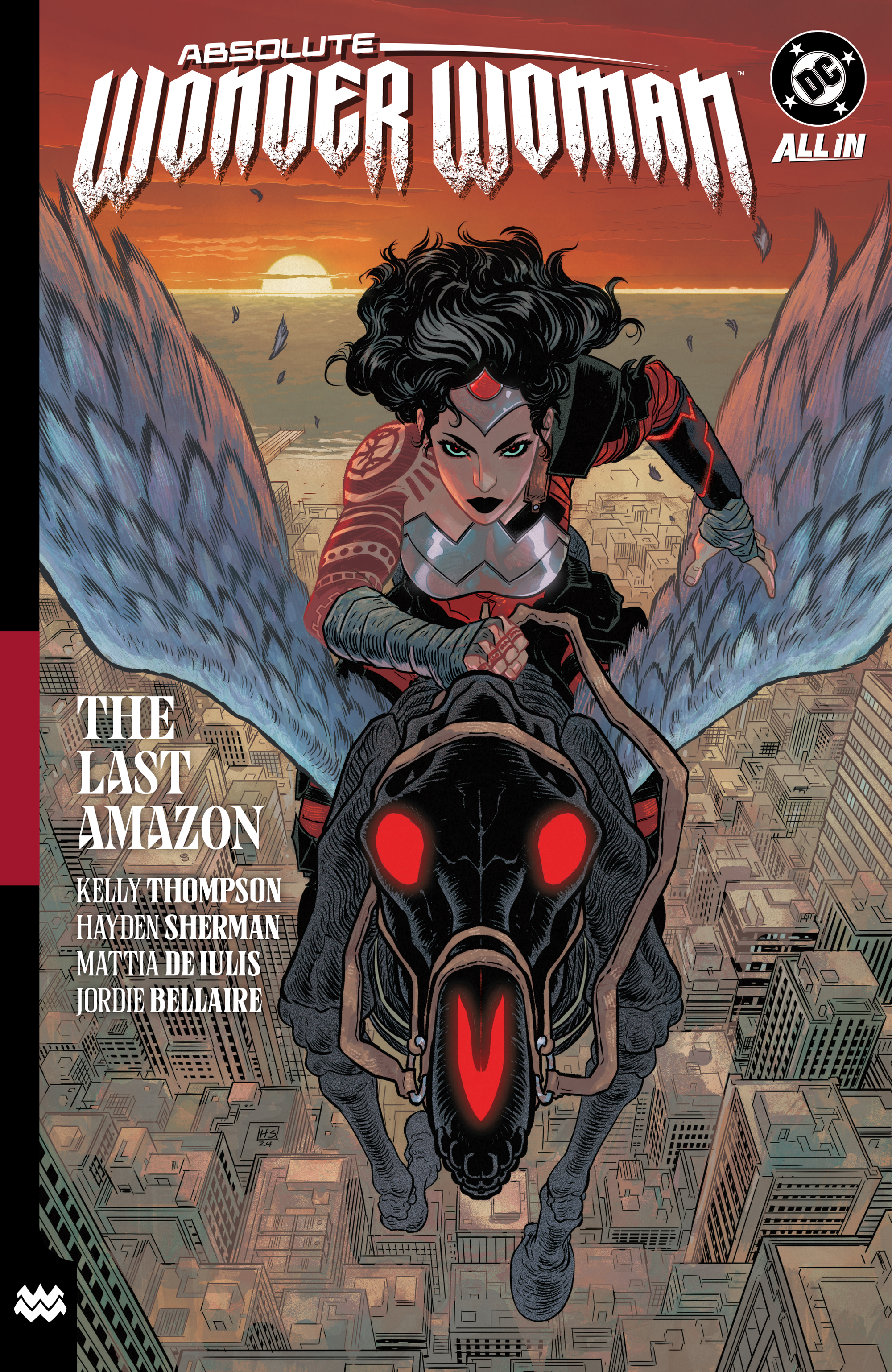 Panel Mania: 'Absolute Wonder Woman Vol. 1: The Last Amazon' by Kelly  Thompson and Hayden Sherman, image size:2000x3076