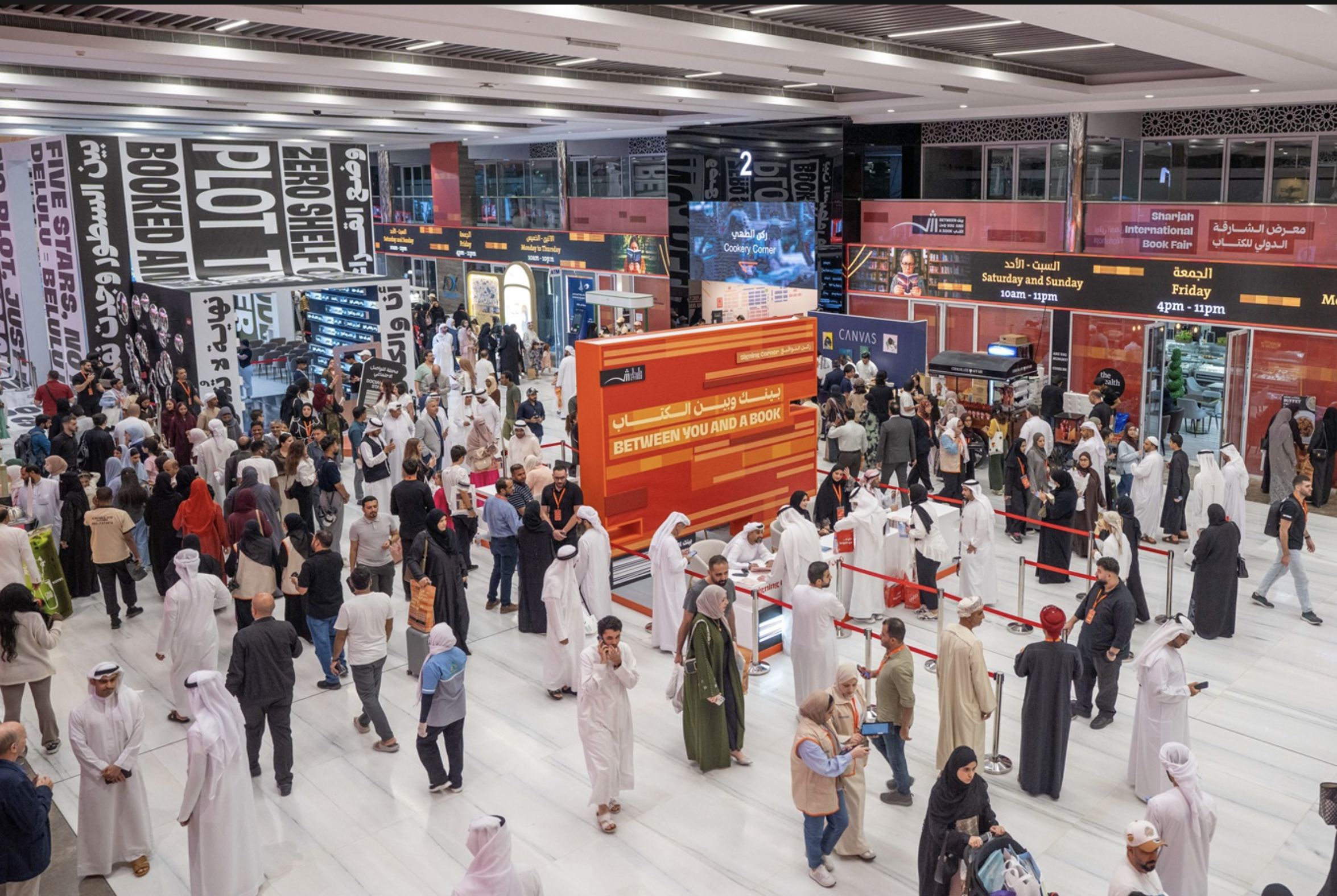 Sharjah International Book Fair Drew 1.4 Million Visitors