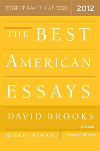 cover image The Best American Essays 2012