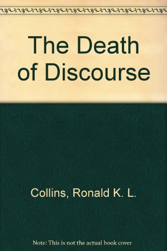 cover image The Death of Discourse