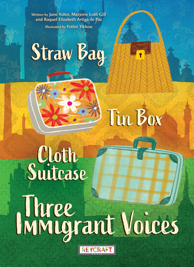 cover image Straw Bag, Tin Box, Cloth Suitcase: Three Immigrant Voices